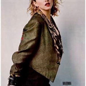 80s 90s Tweed Button Down Jacket Fitted Blazer 8P